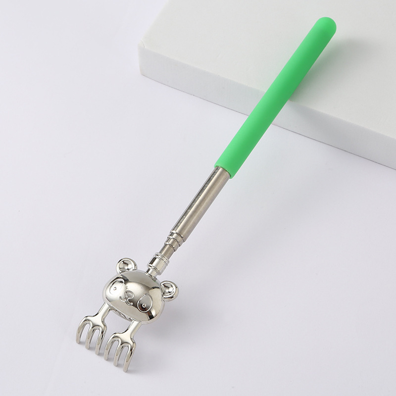白パンダ「パンパン」ステンレス製伸縮式背中かき器、自分でかくのが嫌な方にも最適、越境で人気商品|undefined