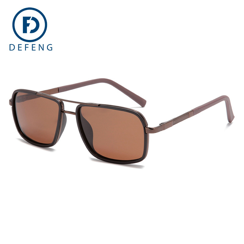 Polarized Steampunk Sports Sunglasses For Men With Double Bridge_voghion.com