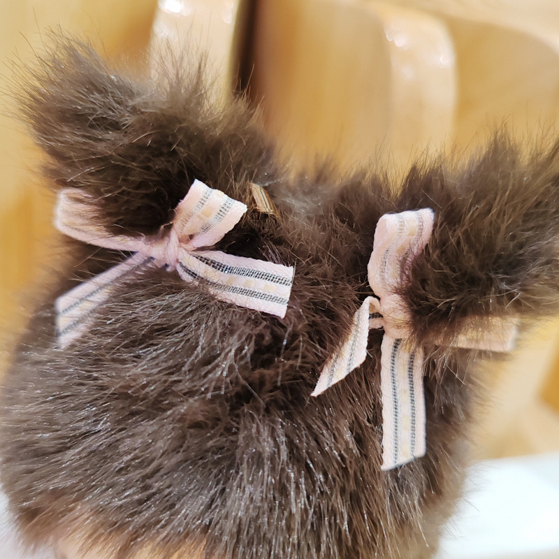 Monchic mengqiqi15CM pequeño vestido muñeca de felpa colgante bolso colgante producto transfronterizo buen producto nuevo producto