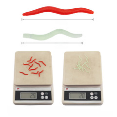 Bionic earthworm red worm bait for crucian carp, mandarin fish and grass carp fishing black hole bait for wild fishing all-purpose fish food simulation fake bait 