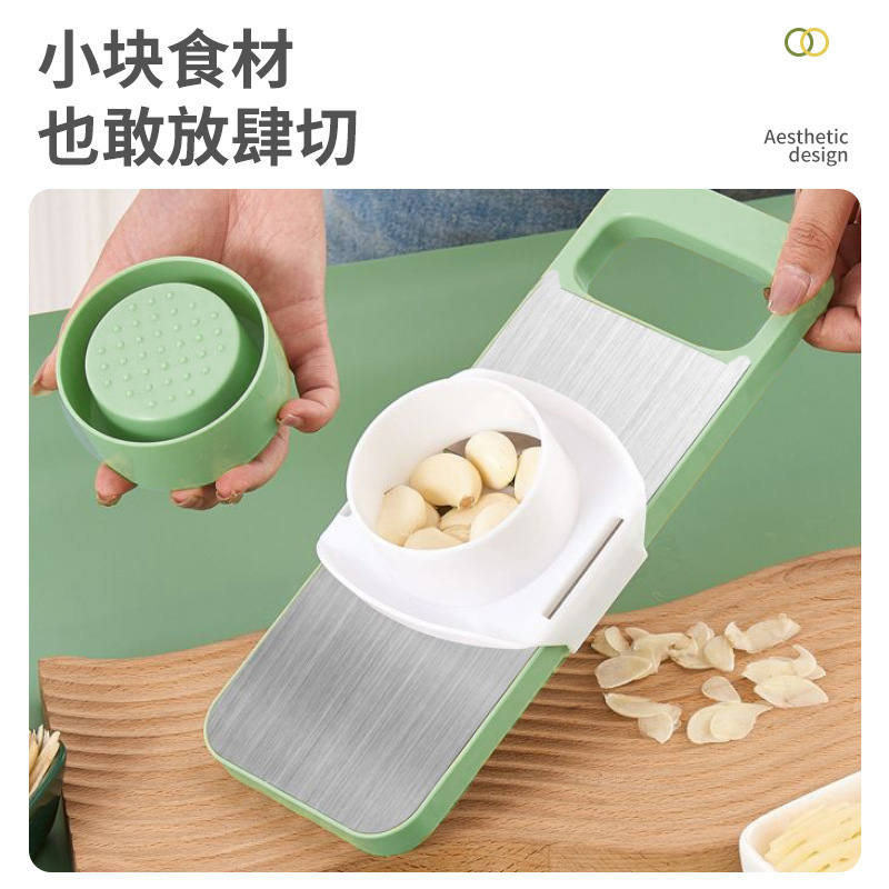 多功能切菜器厨房家用护手切丝器不锈钢刨丝土豆萝卜擦丝|undefined
