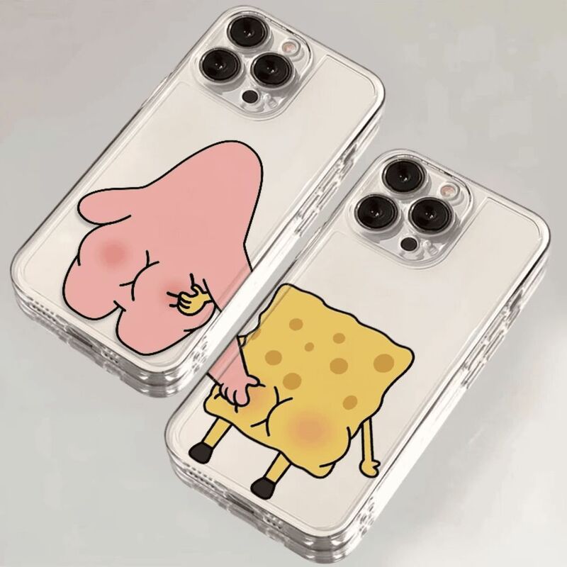 Couple Style Patrick Star Suitable for Apple 17Promax Mobile Phone Case Iphone16 New Model 15Promax/14Pro