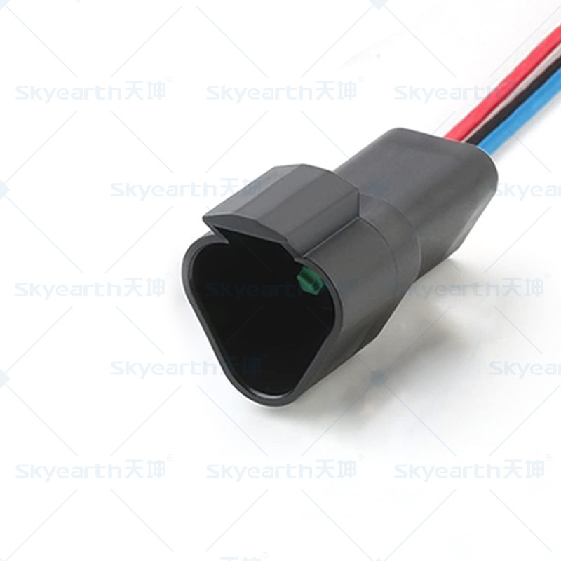 arnés de cables DTM especial para lámpara de trabajo LED de automóvil a prueba de agua DT macho y hembra línea de conversión tipo Y