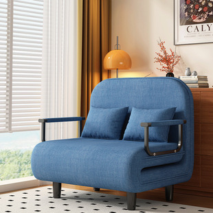 Folding Sofa Bed Dual-purpose Living Room Multi-functional Lunch Break Lazy Sofa Space-saving Single Internet-famous Fabric Sofa Bed