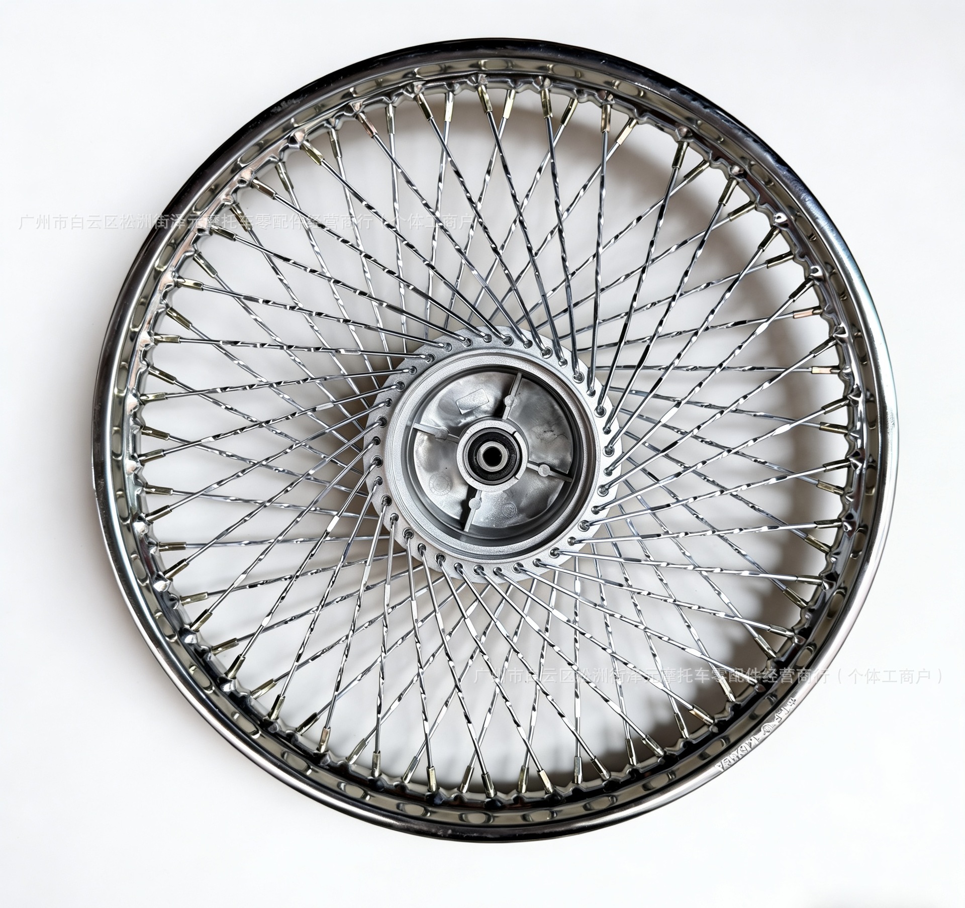 Ax100 Motorcycle Front and Rear Rims with 72 Holes, Encrypted Commuter Model, Jincheng Ax100 Single-Line Motorcycle Wheel Hub
