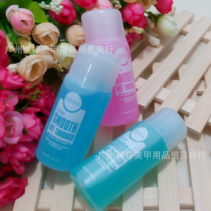 Supply of Kebiya Plus Calcium Fruit-Flavored Nail Polish Remover Genuine 60ml Nail Polish Remover Water Rubber Stamp Transfer Water