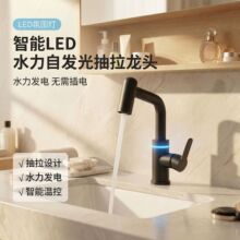 不锈钢面盆抽拉式龙头阳台洗衣槽冷热混水浴室卫生间面盆水龙头
