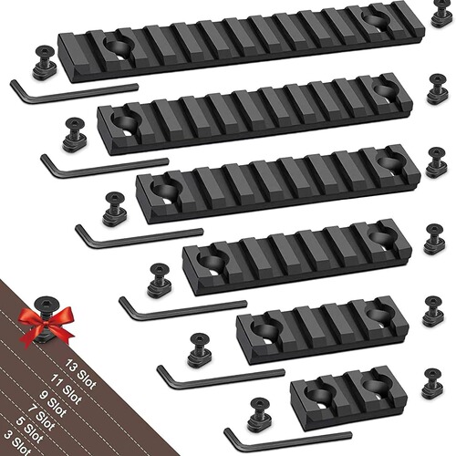 Factory Cross-border M-LOCK Aluminum Alloy Guide Rail Bracket 3/5/7/9/11/13 Slot Extended Bracket