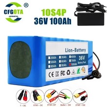 36V늳�100000mAh 10S4P 18650��x��늳ؽM���ñ��o��500W 1000W