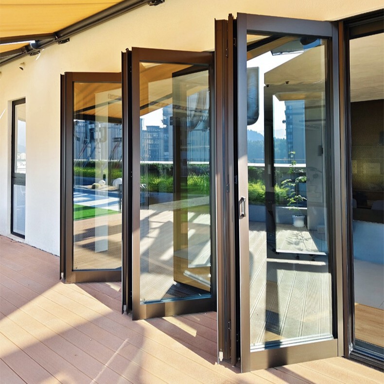 Foshan Customized Sliding Door, Swing Door, Folding Door, Living Room Soundproof Aluminum Alloy Tempered Glass Door, Customized According to Drawings Foshan Customized Sliding Door, Swing Door, Folding Door, Living Room Soundproof Aluminum Alloy Tempered Glass Door, Customized According to Drawings