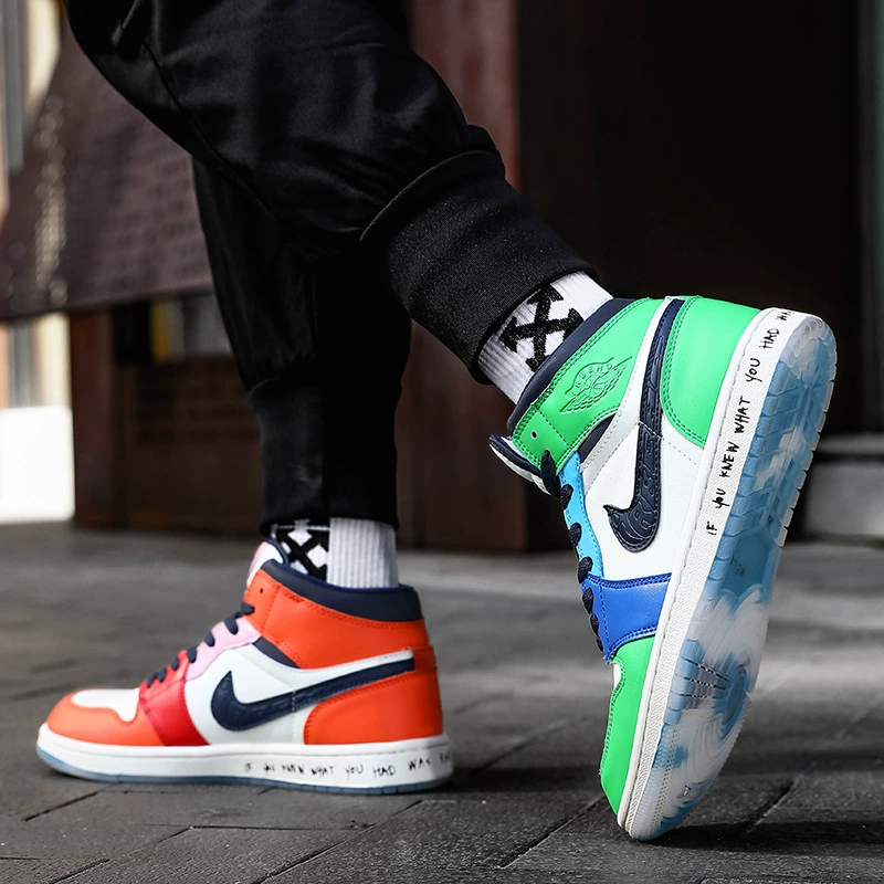 Aj мужская обувь высокая банда обувь Dunk Ao Bing Three Prince Dragon Hear кроссовки Air Long Limited Женская обувь