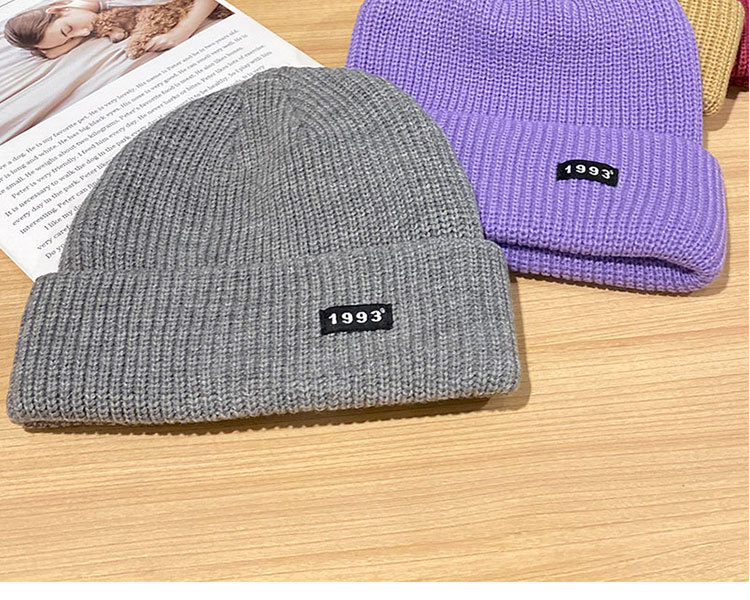 Hutt Damen Wanter Nei Einfarweg Villsäiteg Waarm Baotou Wollhut Männer Hierscht a Wanter Gesiicht Klengstapelhut_voghion.com