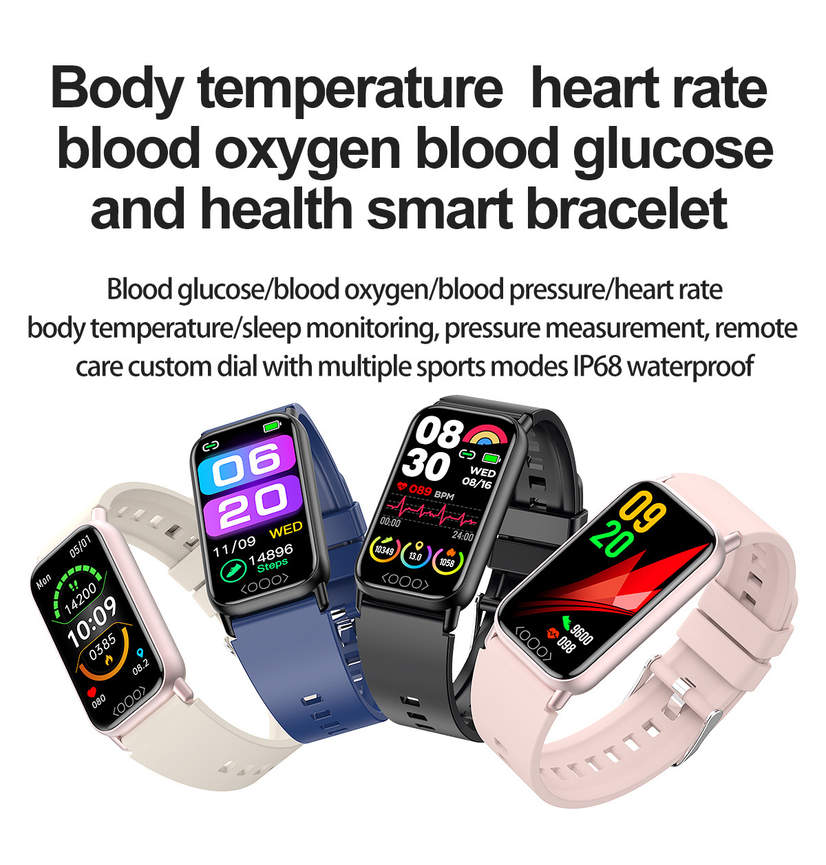 TK72 Smart Watch 1.47 inch heart rate blood pressure blood_voghion.com