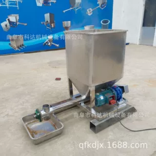 内蒙古碳黑粉螺旋给料机XWZF 饲料颗粒变频电机调速下料机
