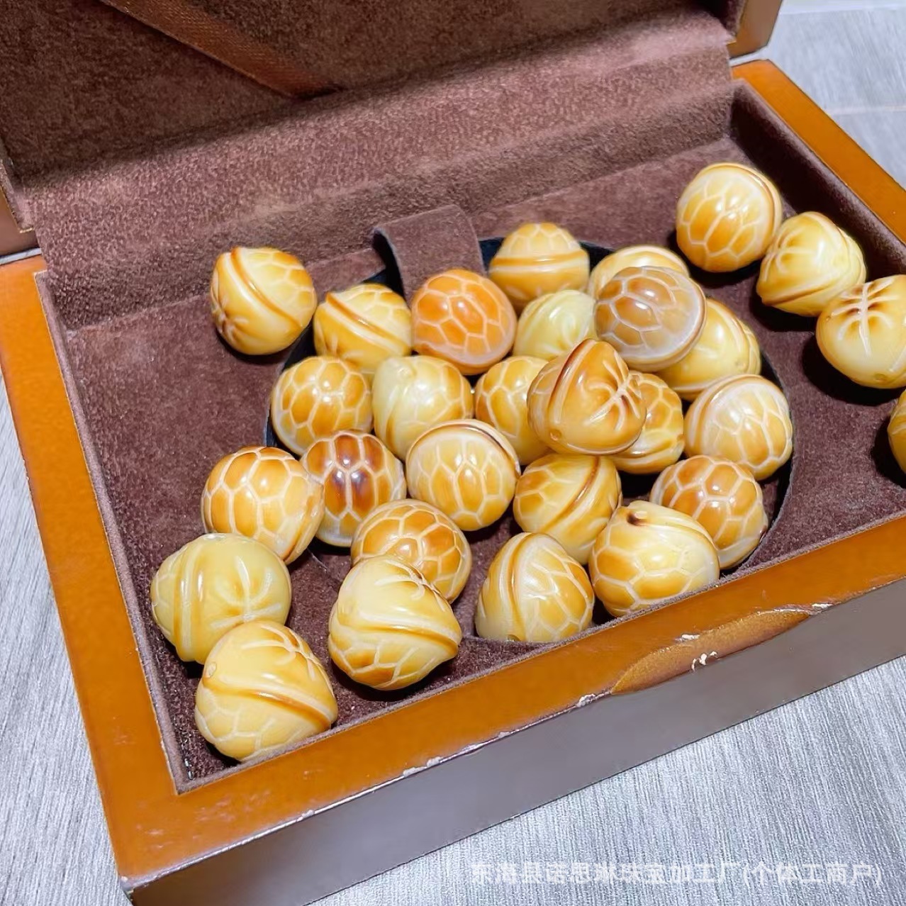 菩提根富甲配件diy手串手工编绳文玩挂件饰品配饰手串项链配珠 ht