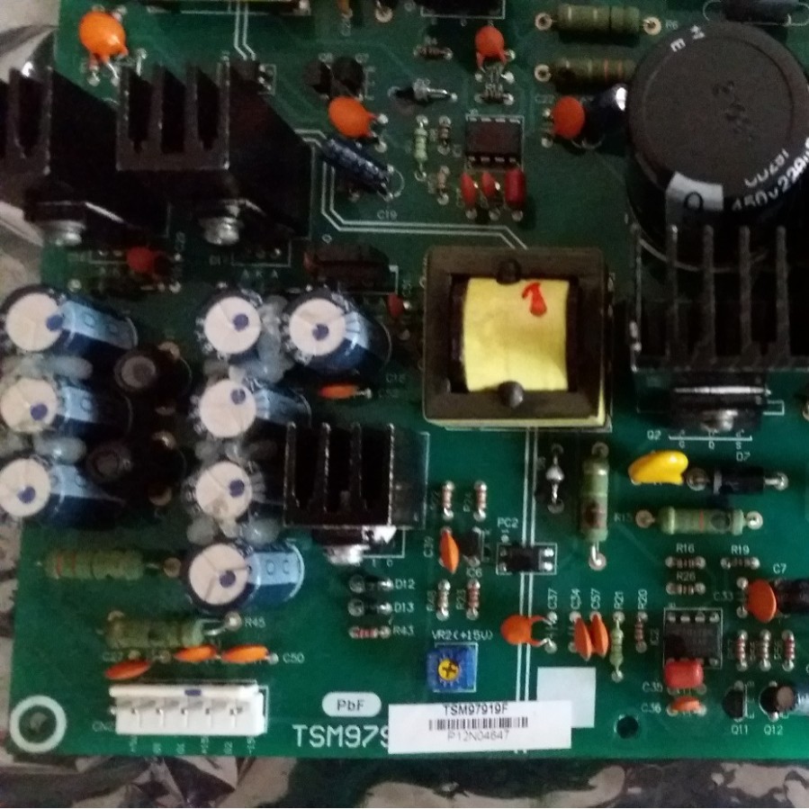 松下YD-500GR3气保焊机电源线路板TSM9791控制线路板P板
