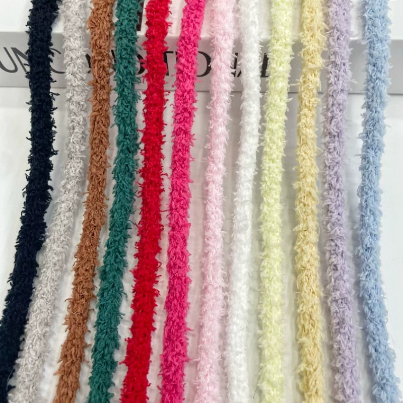 Плюшевые трикотажные украшения, тканые шнурки для обуви и головных уборов, банты для упаковки, материалы, декоративные ленты для рукоделия