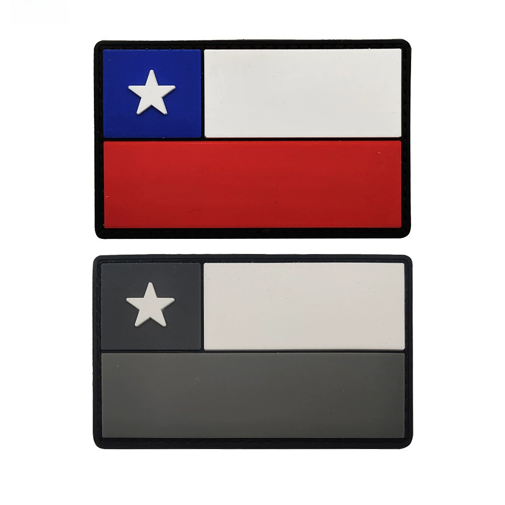 Тактическая PVC нашивка с Chile Flag Чили
