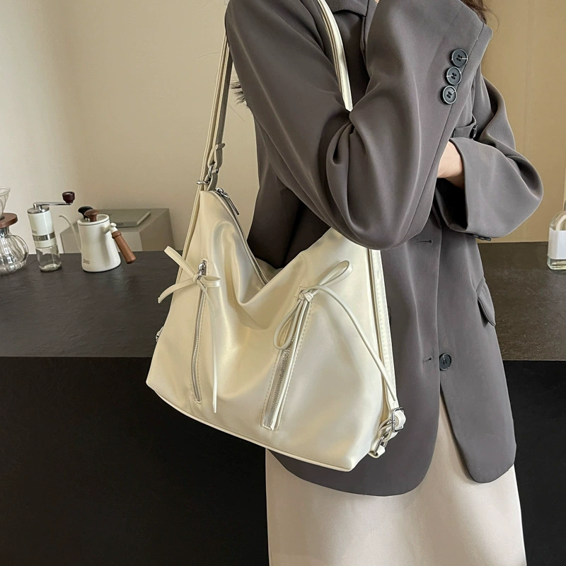Сумка-рюкзак с бантом, сумка через плечо, модная вместительная сумка через плечо, корейский стиль