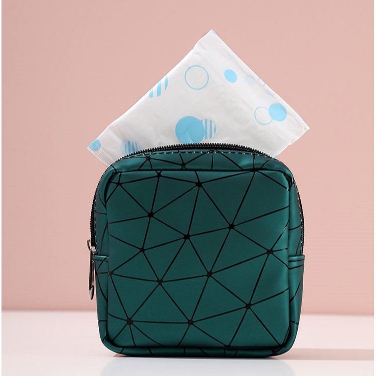 Lápiz labial Rojo Sobre Mini bolsa de cosméticos bolsa de maquillaje de alto grado portátil para mujer pastel de polvo bolsa de almacenamiento de bolsa portátil cosmética tamaño pequeño