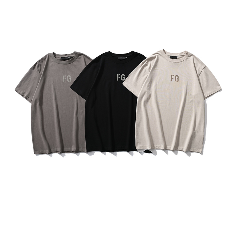 FOG Season 7 FOG Short-sleeved T-shirt FG Flocking Print Trendy…