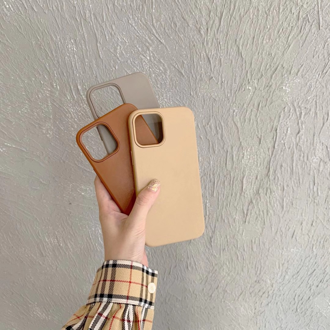 Simple Solid Color Mobile Phone Case Wholesale Nihaojewelry display picture 3