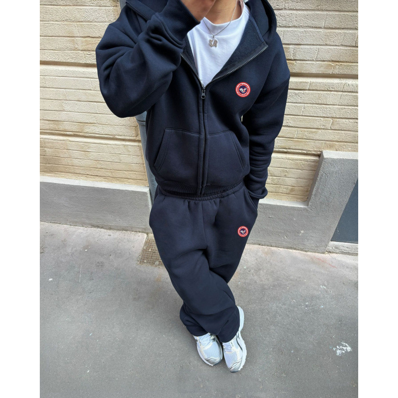 Unbranded Tracksuit Set 2-Piece Navy