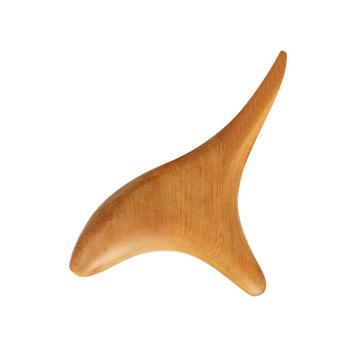 Sandalwood Triangle Bird Massager, Beeswax Fragrant Wood Foot Reflexology Point Stimulator, Acupressure Stick for Tendon Release and Meridian Alignment