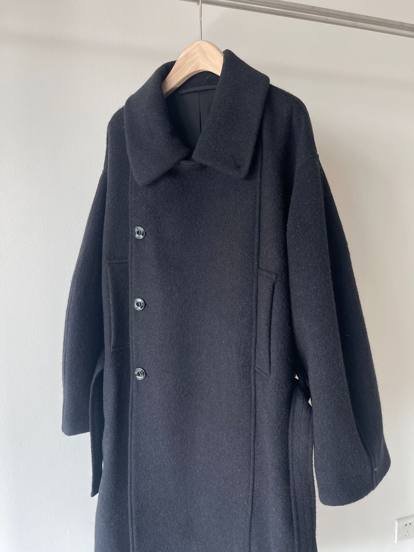 검정색 롱 (헤비 웨이트 맞춤 제작)