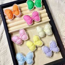 蕾丝骨头结花边蝴蝶结枕头结创意领结服装鞋袜辅料头饰发饰配件