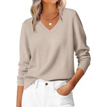 U 96252 Soft V-Neck Knit Sweater ᘿ�ë�� �羳���R�d�W��