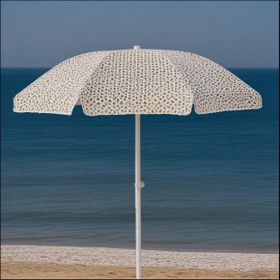 Outdoor Round Sun Umbrella Large Sunshade Beach Umbrella Stall Courtyard Umbrella Windproof Folding Advertising Umbrella Wholesale