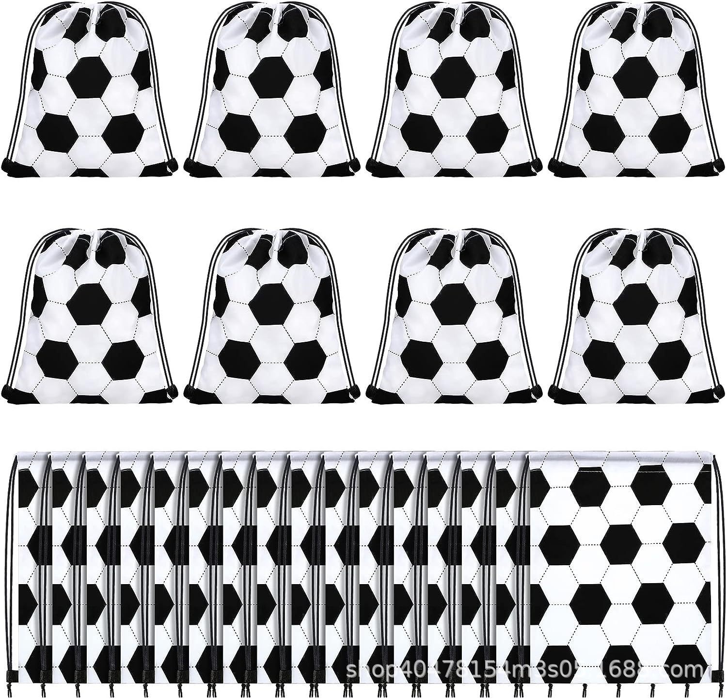足球世界杯四双肩抽绳背包袋子便携收纳袋涤纶手提抽绳袋束口袋