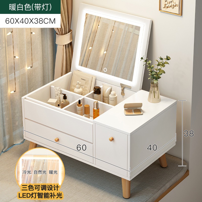 [업그레이드된 LED 3색 거울조명 모델] 60X40CM 웜화이트 파손보장(천)