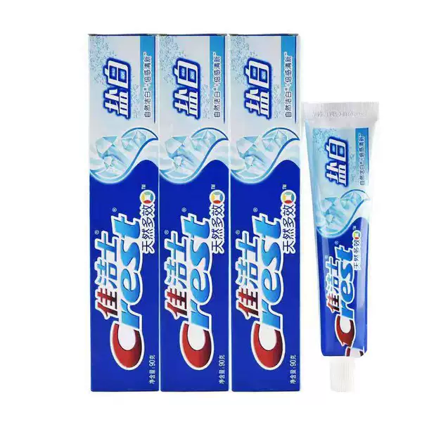 Crest toothpaste salt white 90g/140g/200g cool mint breath fresh large capacity household wholesale