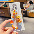 Acessórios de pingente de boneca boneca feita à mão diy estrela bonito frisado telefone móvel pingente de carro chaveiro pingente de boneca 16