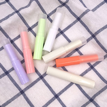 唇膏管现货韩版彩妆润唇膏管米色 口红管pp塑料口蜡管化妆品包材