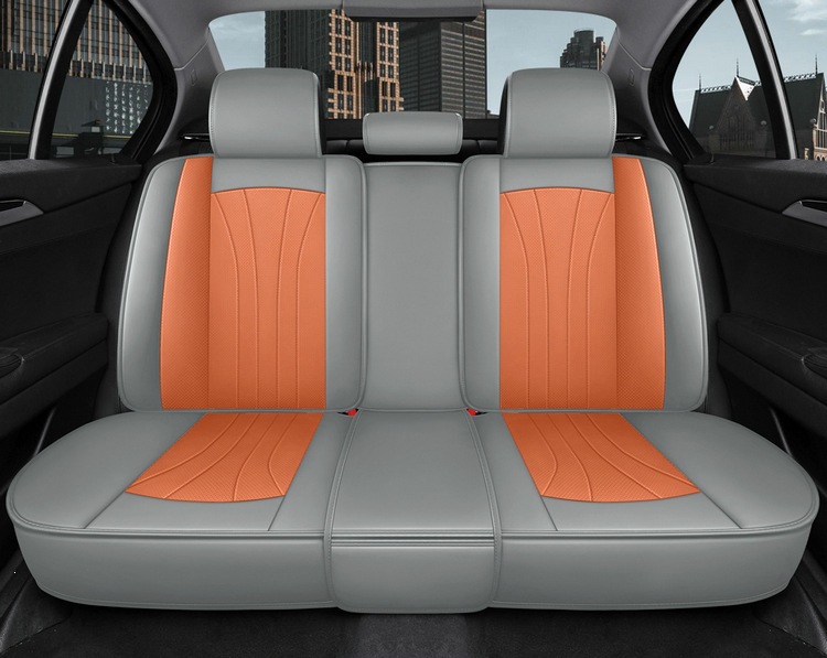 Car Seat Cushion Manufacturer Wholesale New Models of Nappa Leather All-Season Full-Coverage Car Seat Cushions Cross-Border Foreign Trade Dropshipping