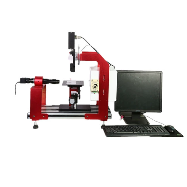 Заводской прямой тестер угла капли воды контактный измерительный прибор Гидрофобный тестер Измерение угла капли воды