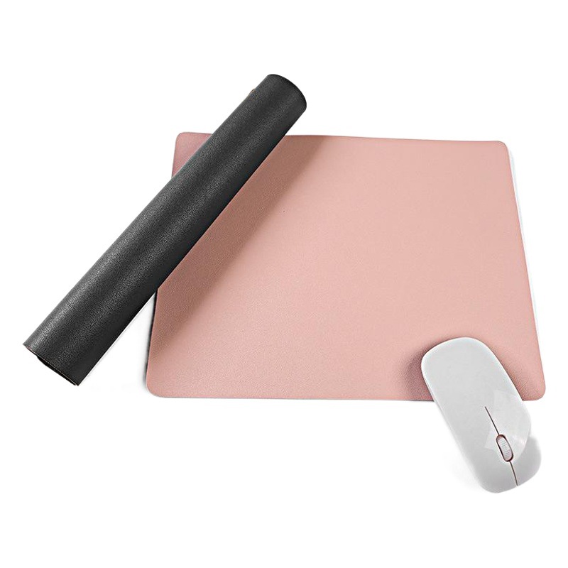 Alfombrilla de ratón para cibercafé Alfombrilla de mesa de cuero para deportes electrónicos Alfombrilla de ratón de computadora pequeña personalizada Alfombrilla de ratón de doble cara para juegos para deportes electrónicos