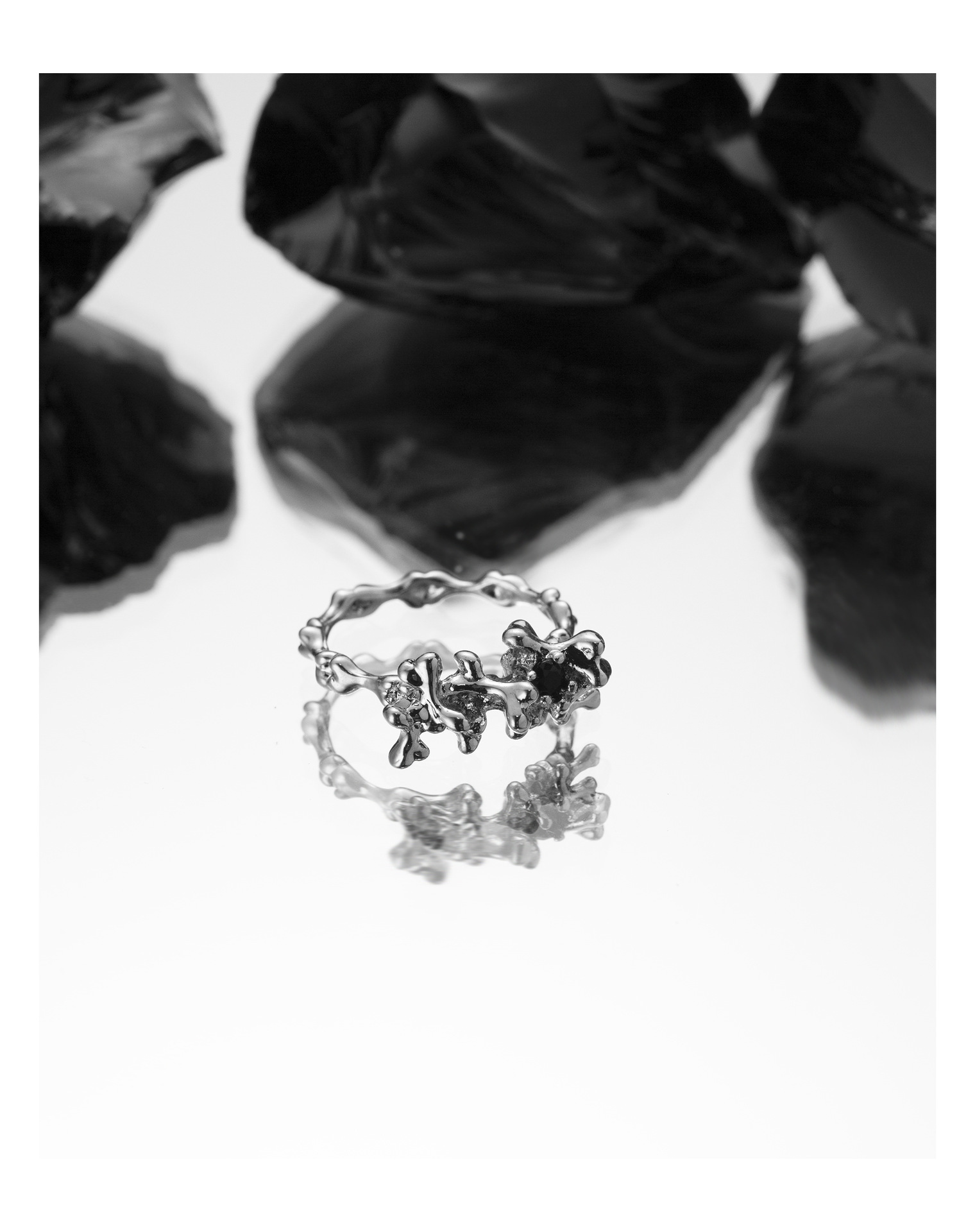 Fashion Geometric Copper Plating Zircon Open Ring