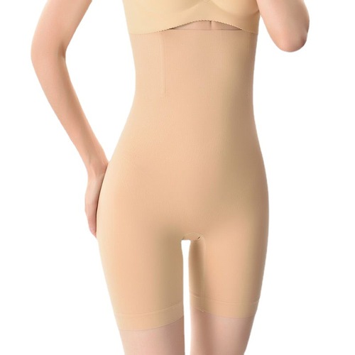 Women's Postpartum Seamless High Waist Boxer Tummy Tightening Waist Stomach Shaping Underwear Shaping Pants Tummy Control Butt Lifting Pants