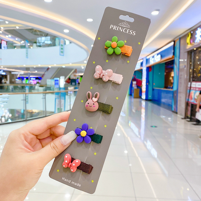 Clip de verano Corea del Sur lindo traje roto horquilla Accesorios para el cabello para niños