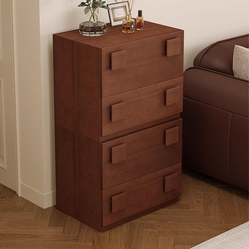 DASIMA estilo francés retro estilo antiguo sala de estar contra la pared armario de madera maciza armario de comedor pequeño armario de almacenamiento armario de puerta de tarjeta