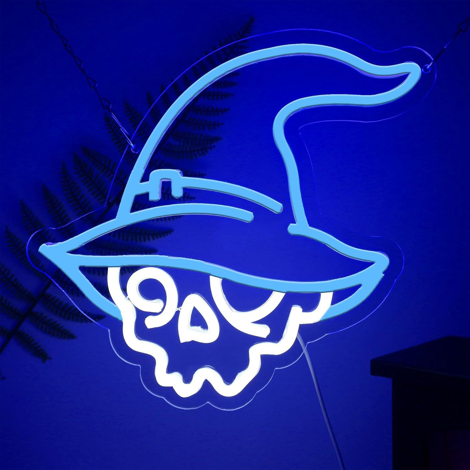 Luz de neón transfronteriza amazónica personalizada calabaza fantasma de Halloween luces decorativas happy Halloween atmósfera