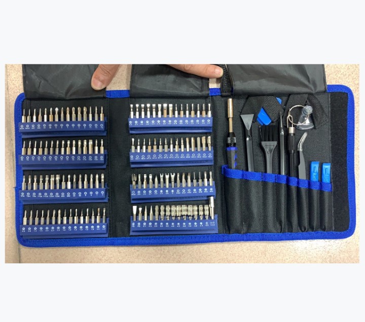 140 件套精密电讯维修工具 手机维修工具 布袋拆机套装