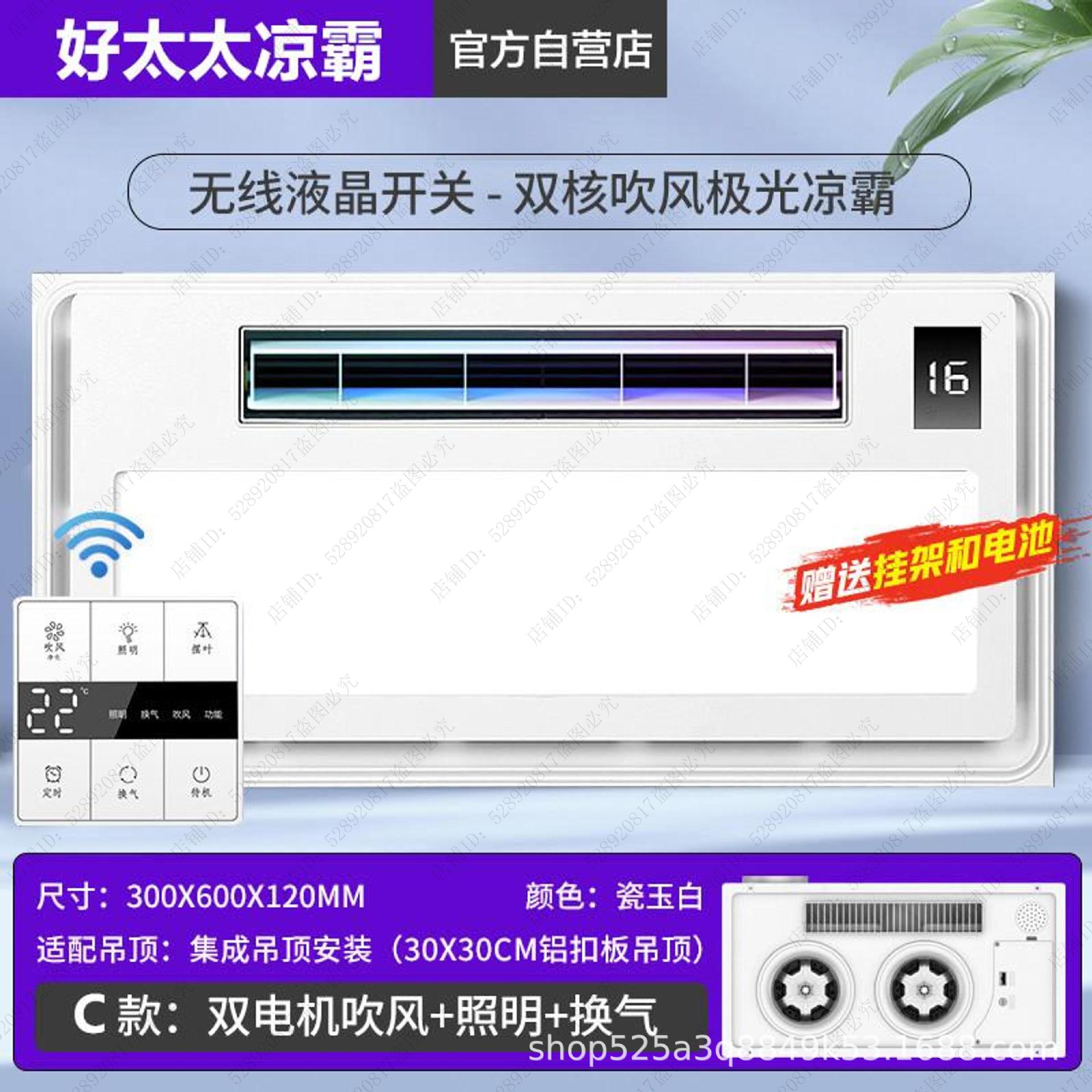 익스트림 모델, 듀얼 코어 헤어 드라이어, 조명, 환기, LCD 벽 제어