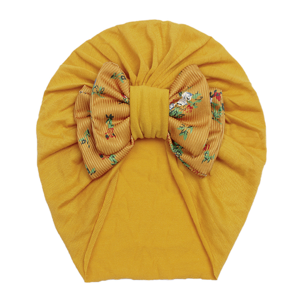 Children Unisex Gender Casual Style Children Unisex Casual Bow Knot Baby Hat