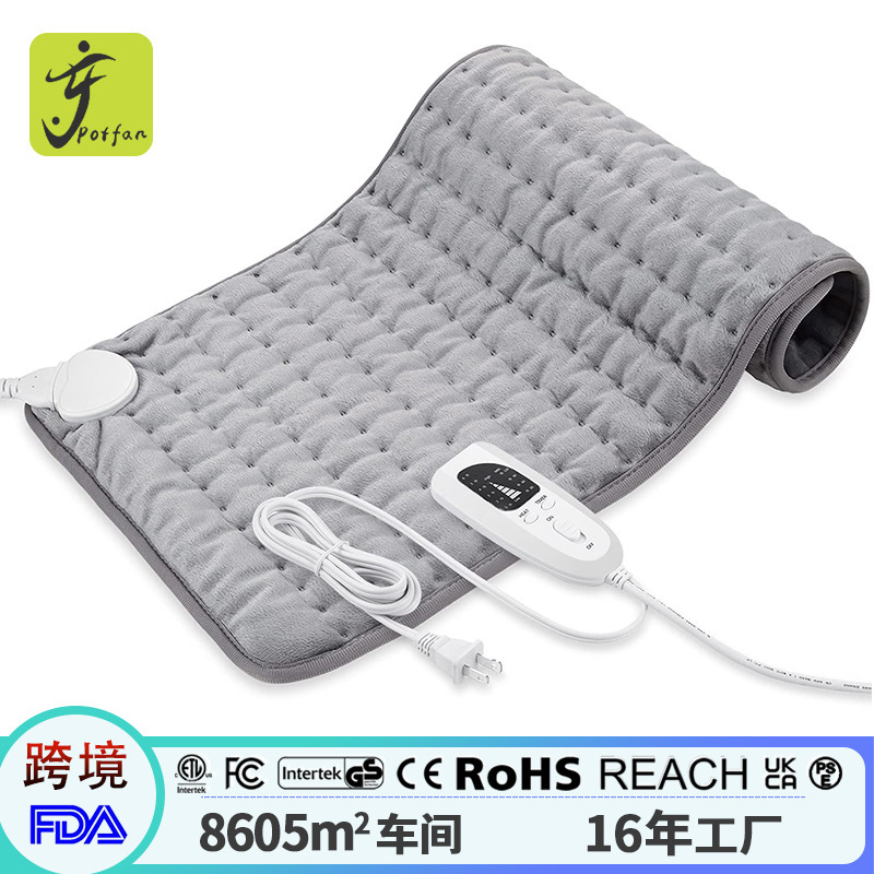 クロスボーダー家庭用電気毛布スマートタイミング保温加熱パッド湿布シングル発熱毛布Heating pad|undefined