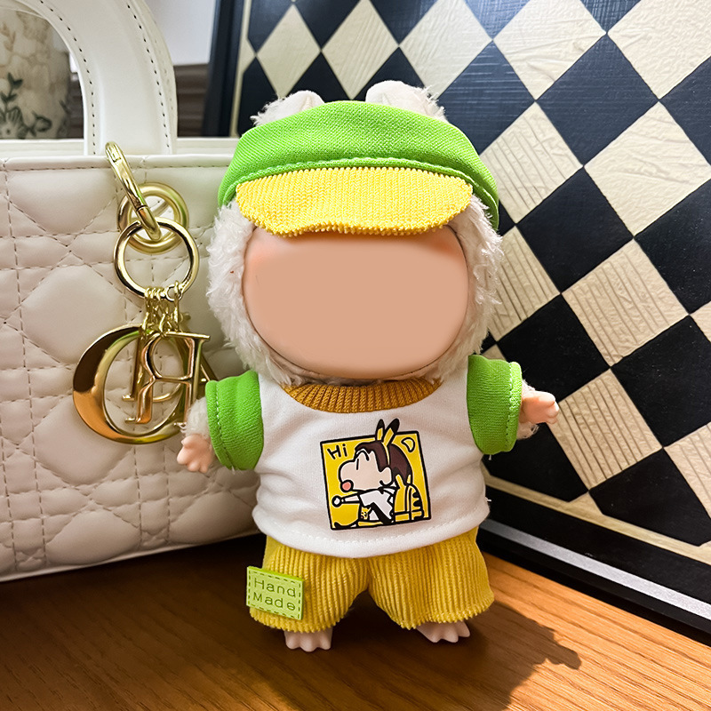 ラブブ服ラブブ17cm人形ベビー服かわいい着せ替えスーツおもちゃの服のみに適しています|undefined